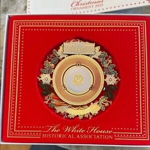 White House Christmas Ornament 2025